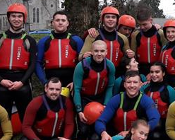 Colaiste Ide Sports Students trip to Adventure Centre